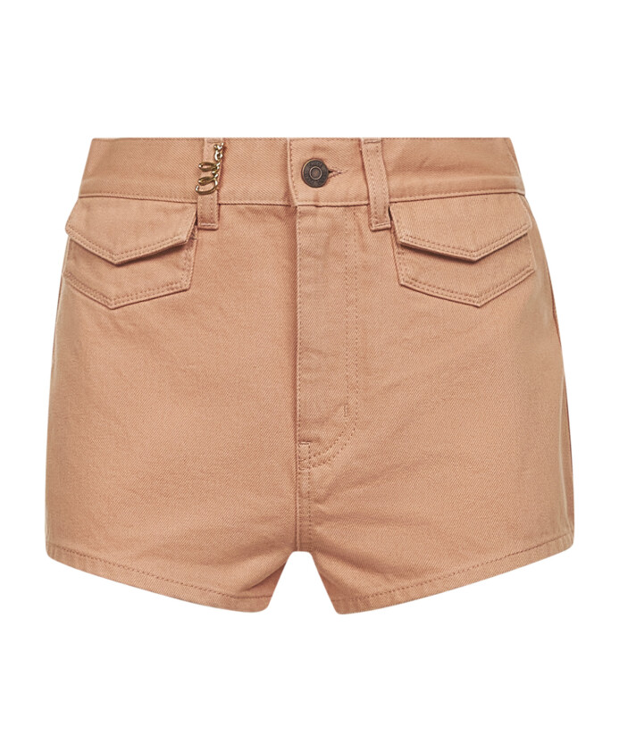 high-waist-orange-cotton-shorts
