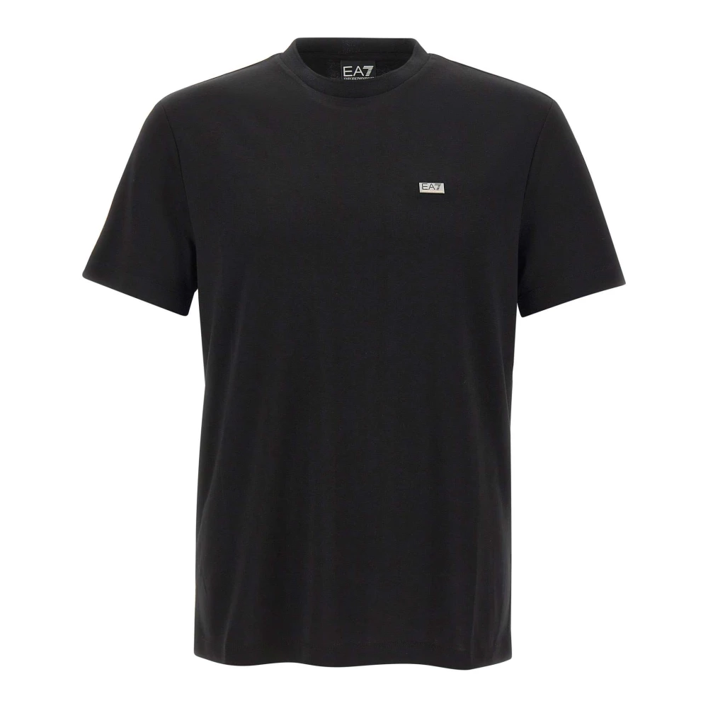 Emporio Armani Ea7 T Shirt En Modal Homme Tops Noir M