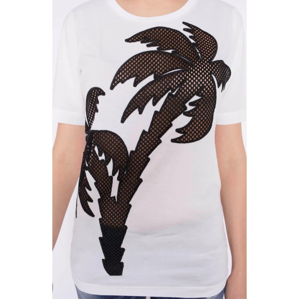 Dsquared2 Katoenen T-shirt White Dames