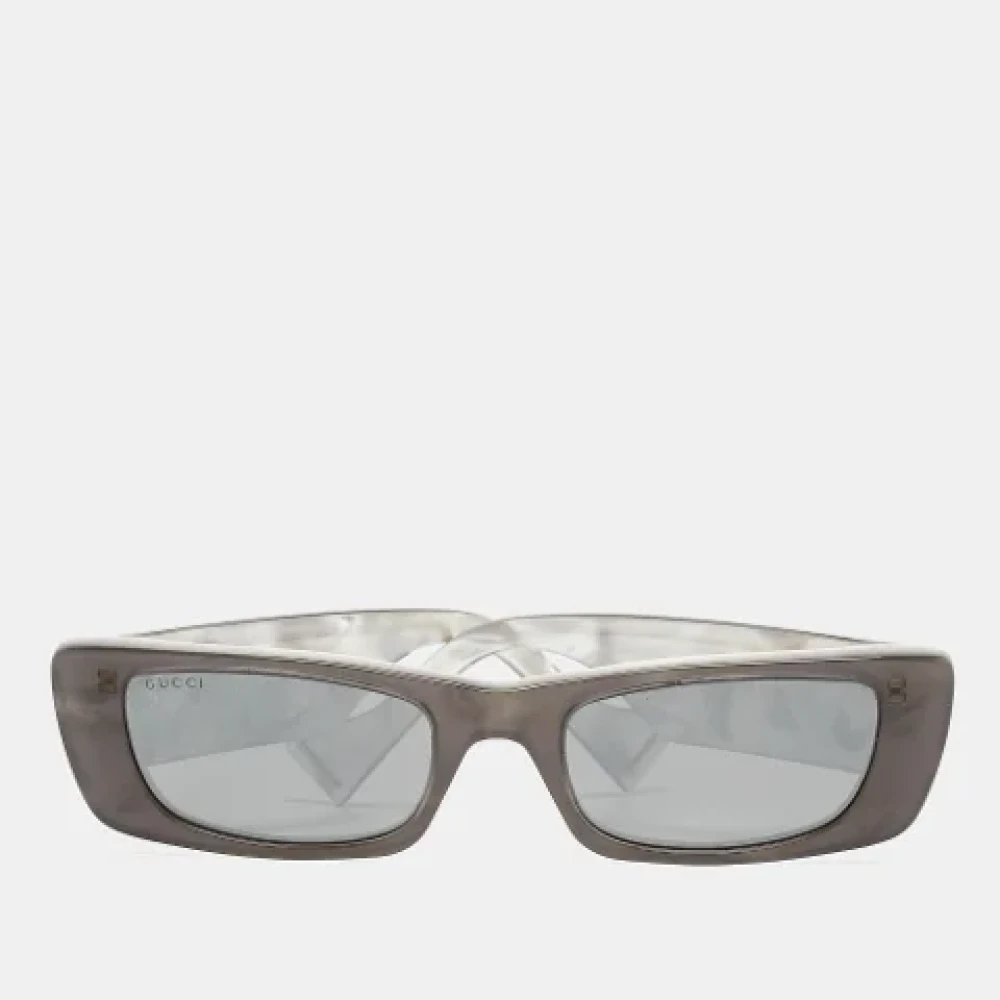 Gucci Vintage Pre-owned Acetate sunglasses Gray Dames