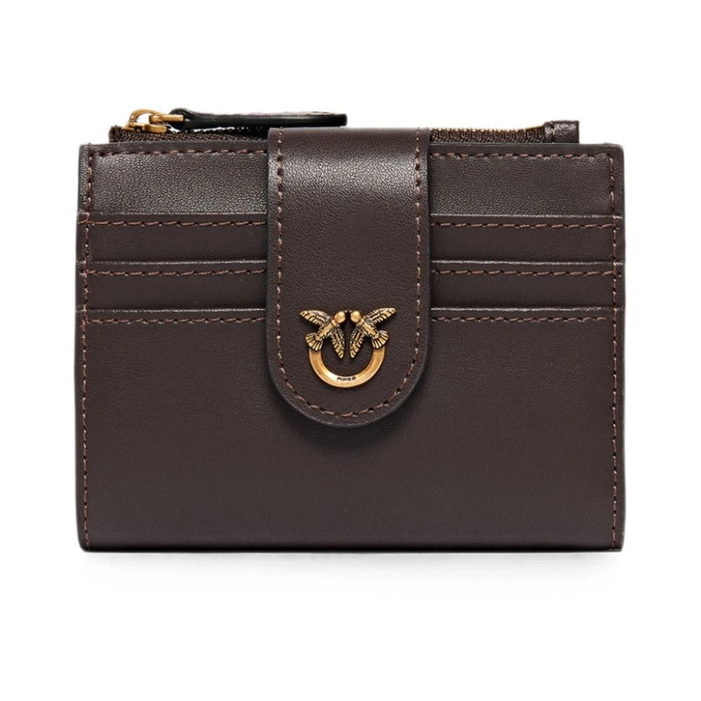 Pinko Multi Purpose Wallet - Female - Wallets & Cardholders - Brown - One Size - Accessories