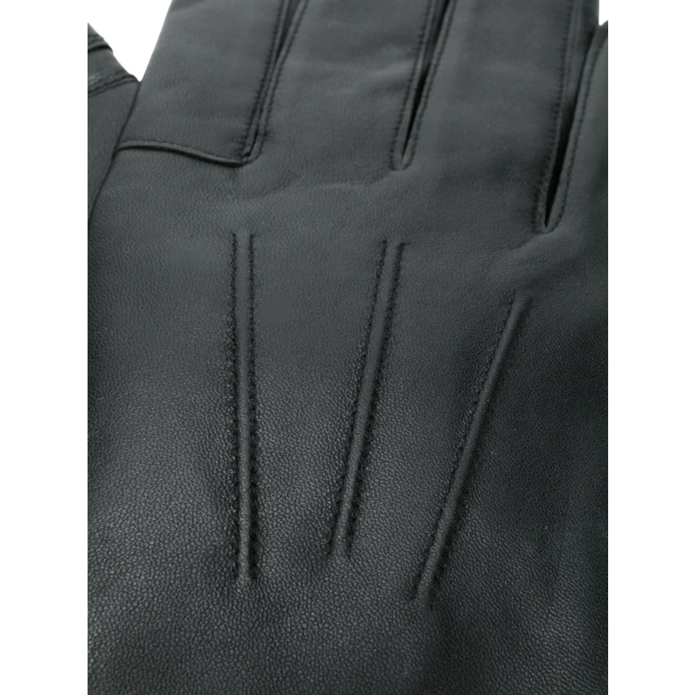 Barbour Zwarte handschoenen voor stijlvolle outfits Black Heren