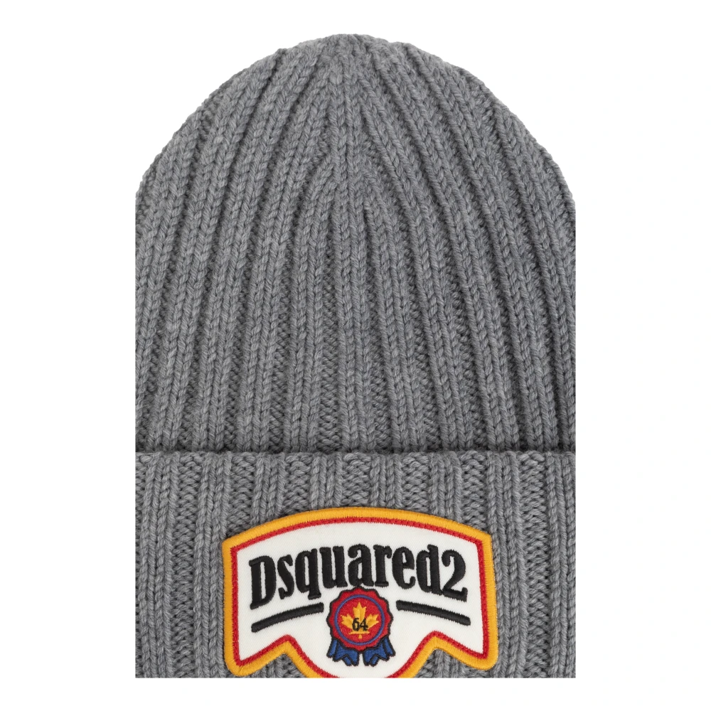 Dsquared2 Pet met logo Gray Heren