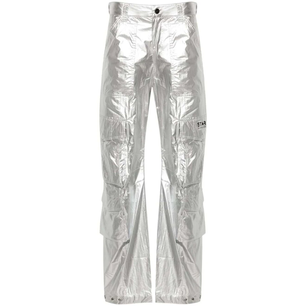 Golden Goose Wide Trousers Gray Dames