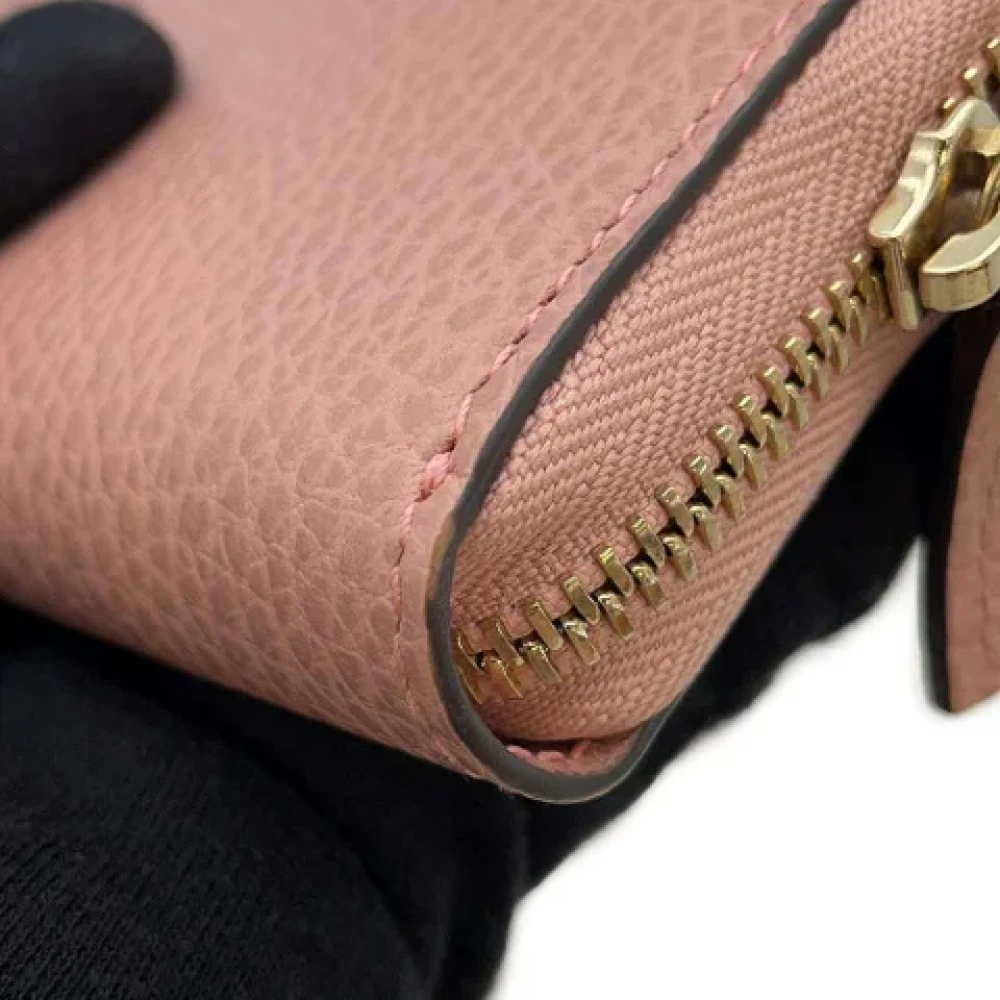 Gucci Vintage Pre-owned Leather wallets Pink Dames