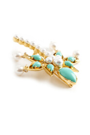 Vintage Oscar de la Renta Pearl Brosch