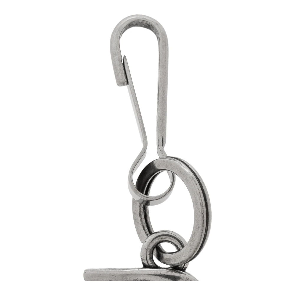 Balenciaga Sleutelhanger met Bedel Gray Dames
