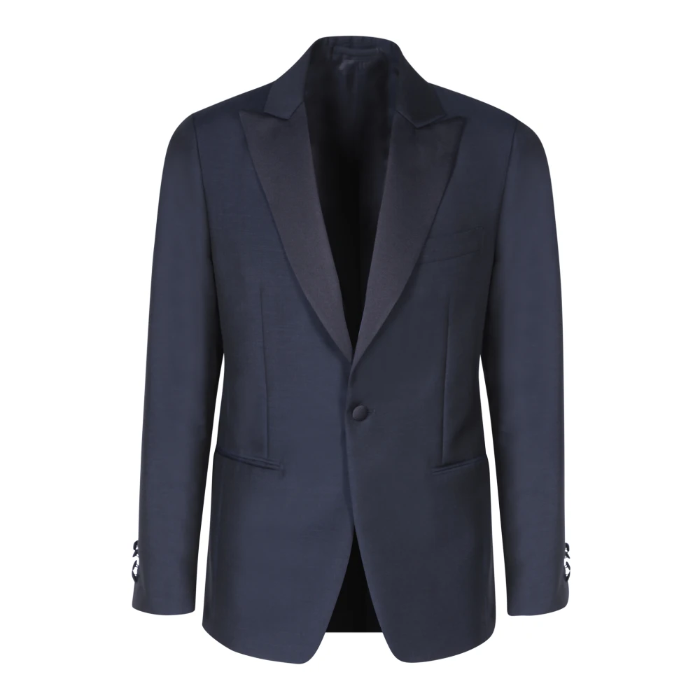 Lardini Blauw Pak Elegante Stijl Blue Heren