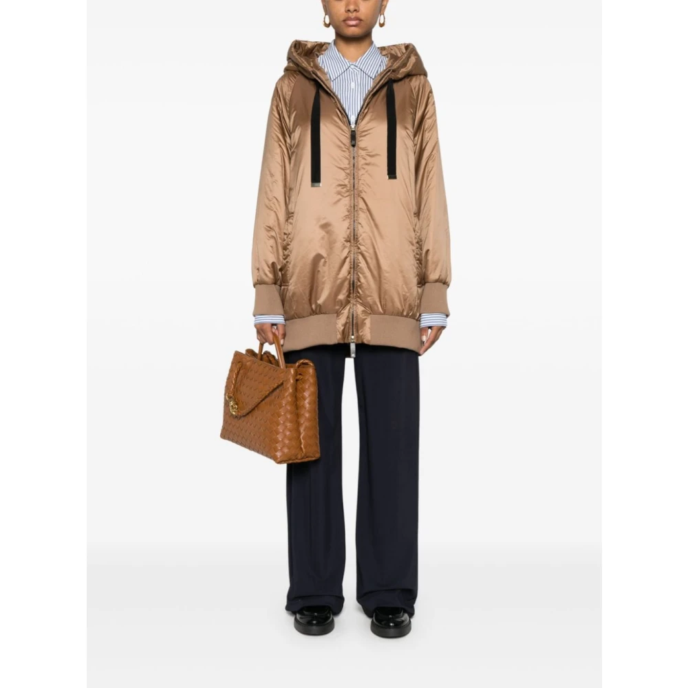 Max Mara Greenma Jassen Brown Dames