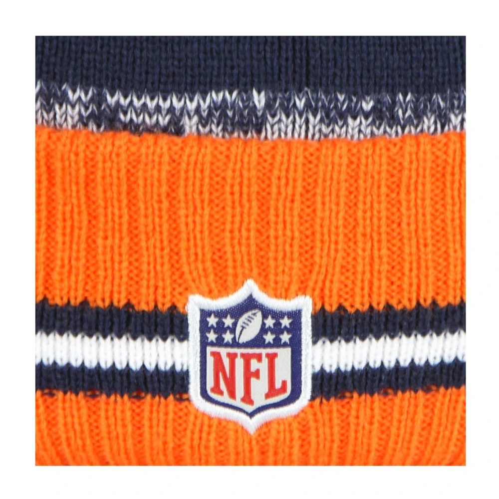 new era NFL Sport Knit Denbro Pom Beanie Orange Unisex