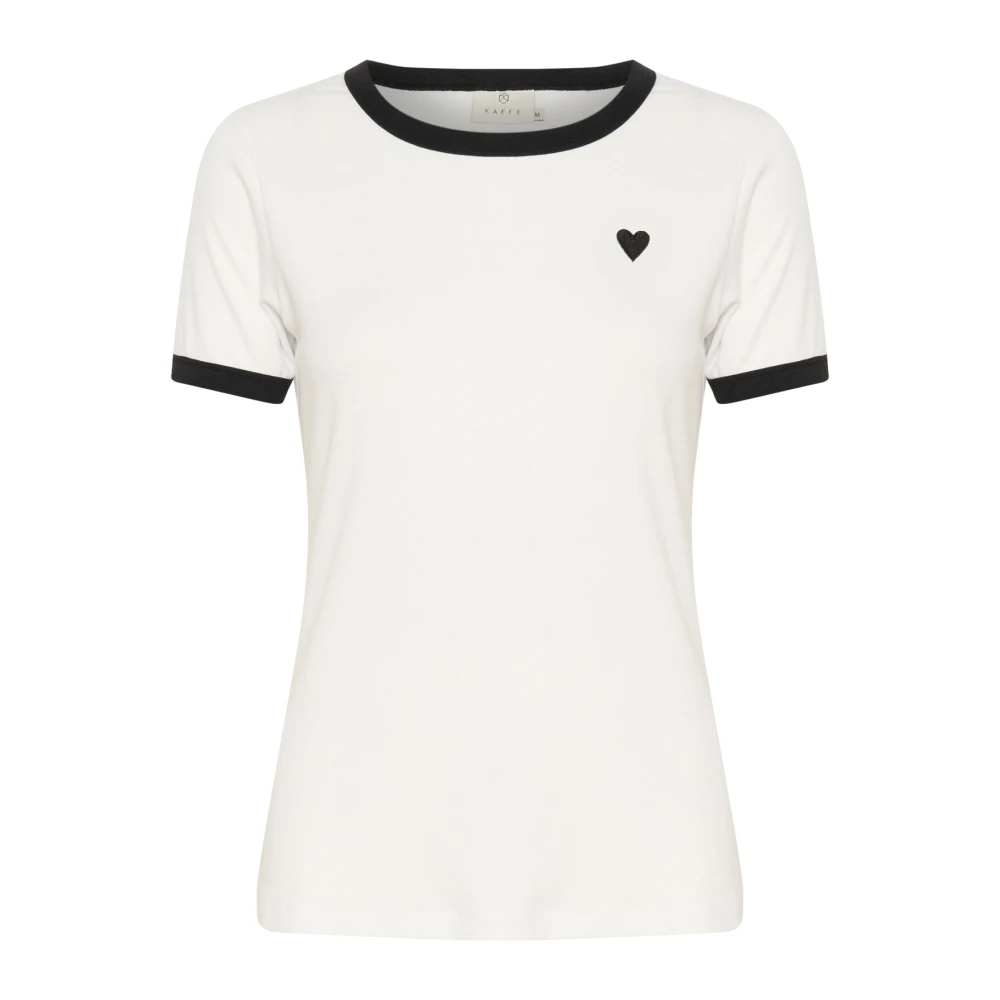 Kaffe - Tops > T-Shirts - White - Kaffe - Modalova