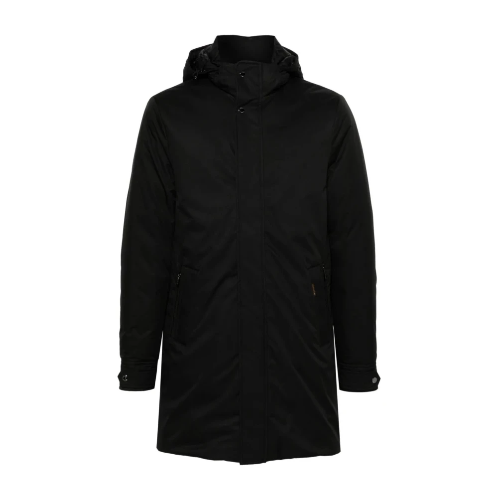 Moorer Men's Black Puffer Down Jacket Vermont Coat
