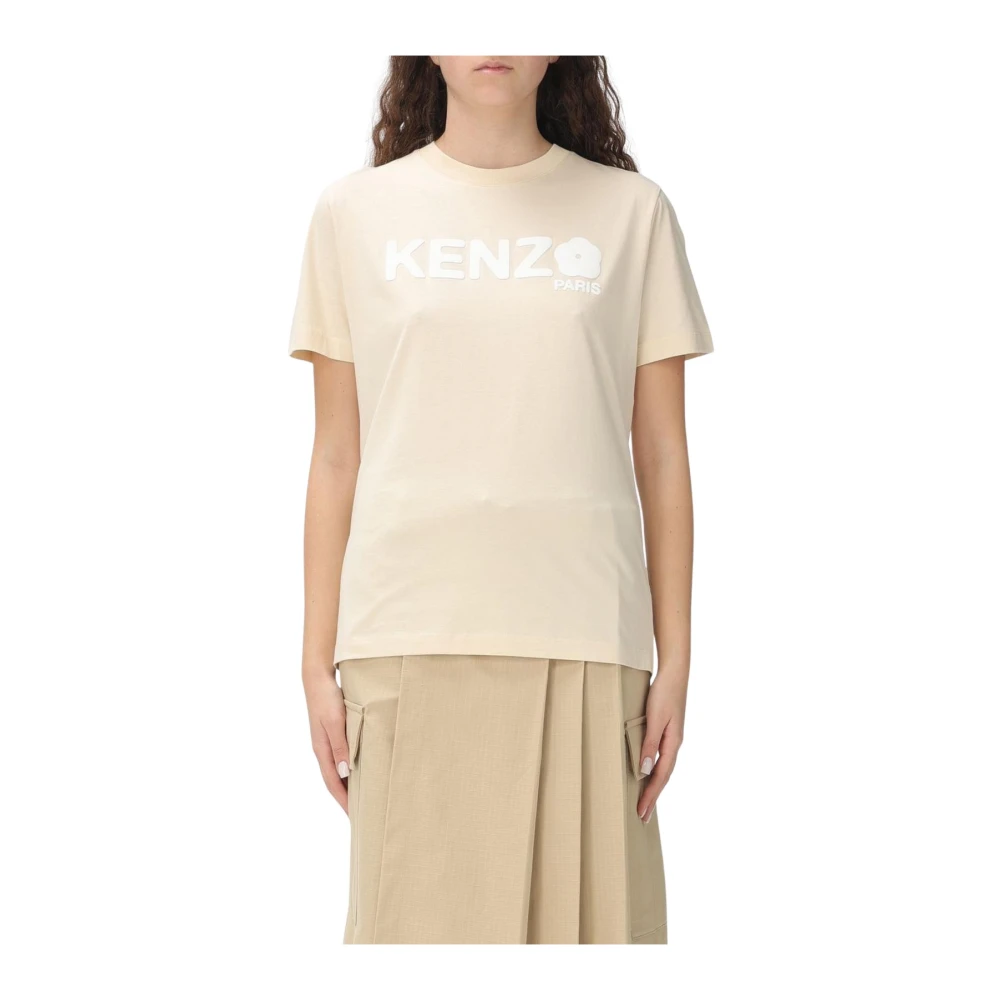 Kenzo - Tops > T-Shirts - Beige - Kenzo - Modalova