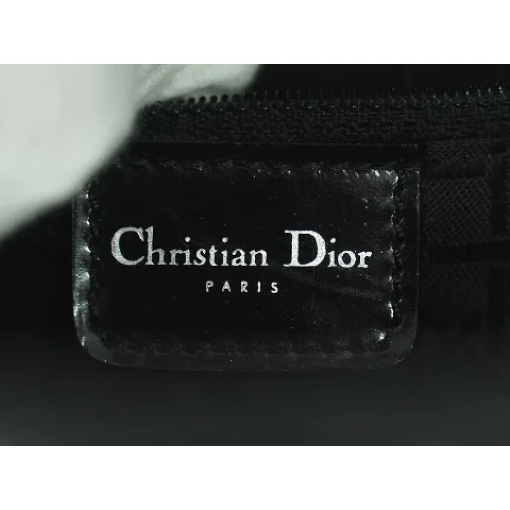 Dior Vintage Pre-owned Leather dior-bags Black Dames