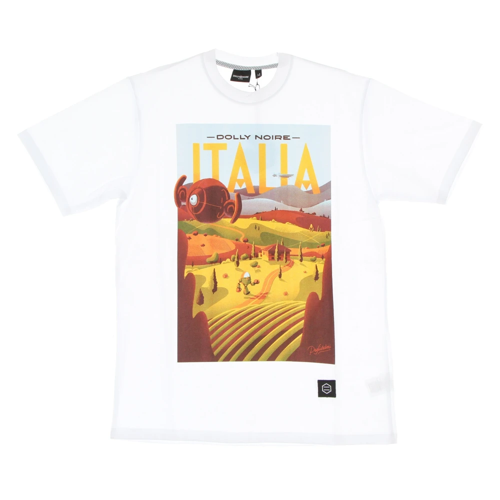 Dolly Noire Italië Toscane Tee Wit Korte Mouw White Heren