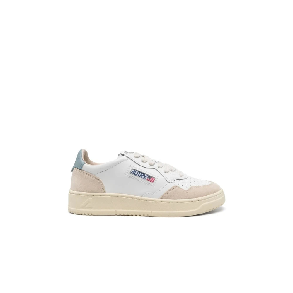 Autry White Sneakers, Female, 5 Uk, Medalist Low