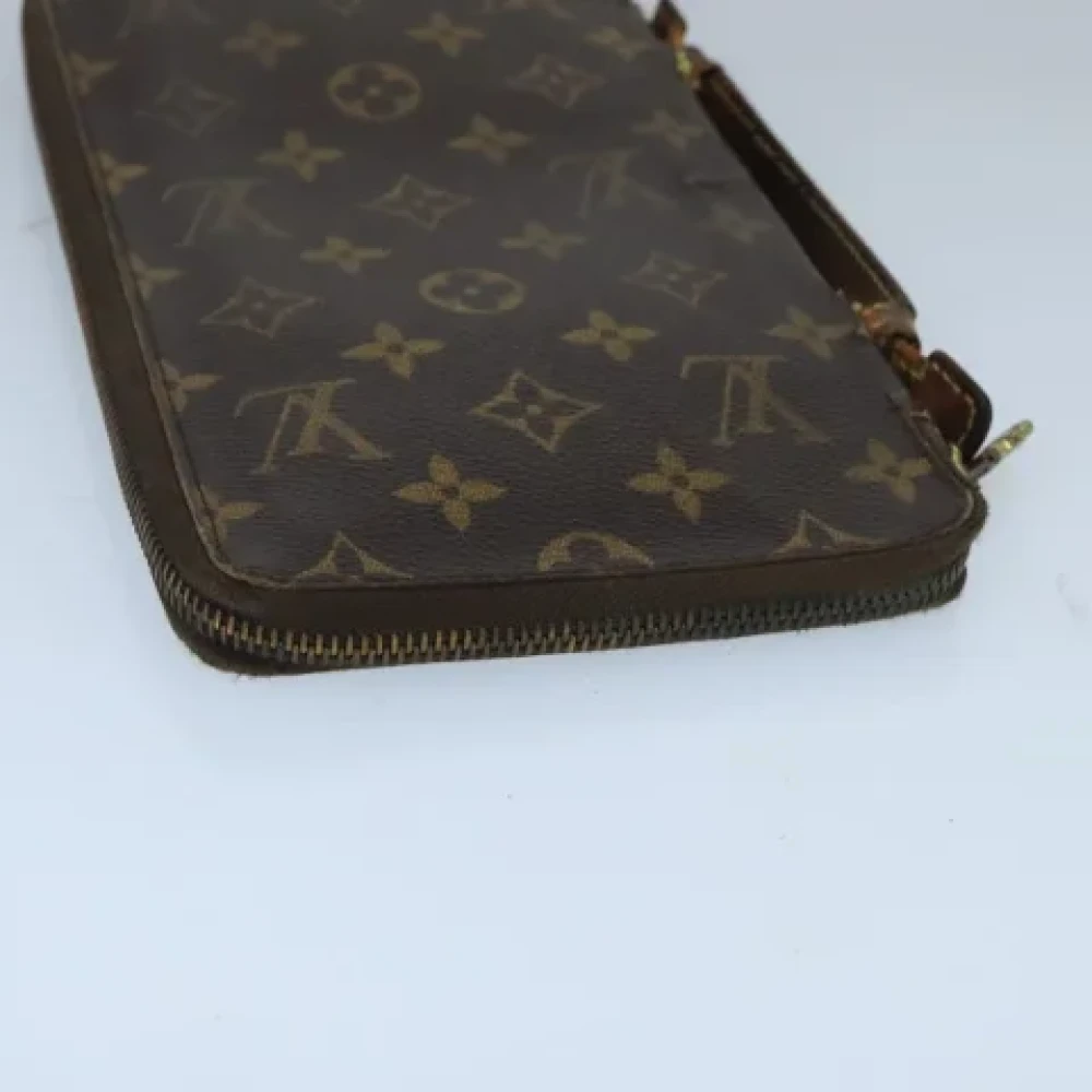 Louis Vuitton Vintage Pre-owned Canvas wallets Brown Dames