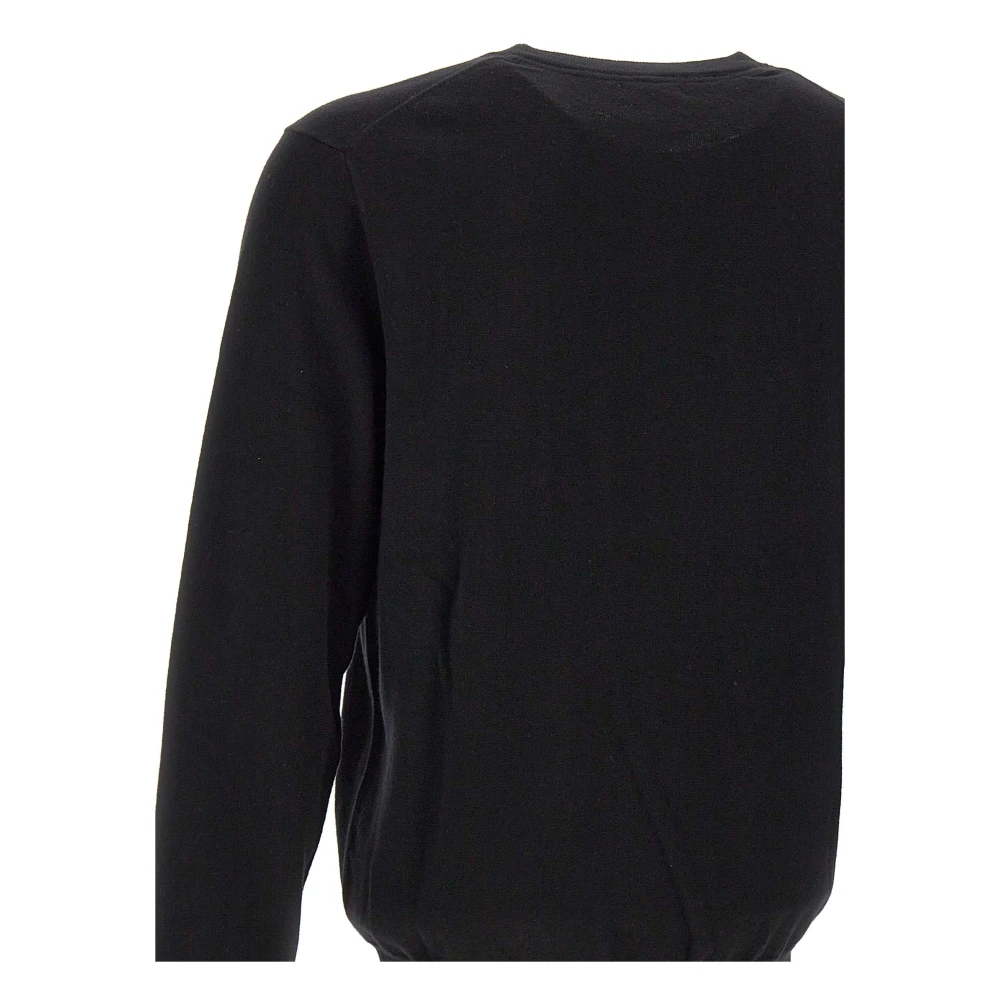 Sun68 Heren Katoen Wol Trui Zwart Black Heren