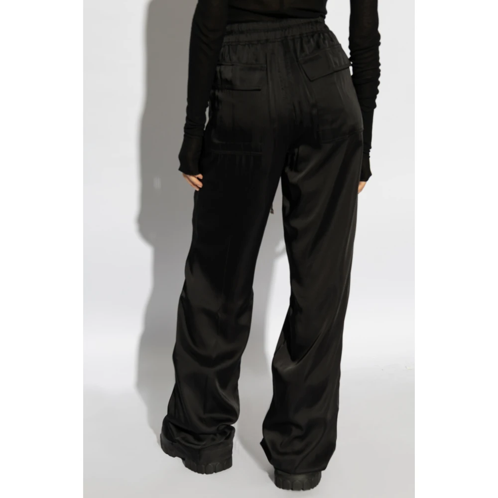 Rick Owens Broek met zakken Black Dames