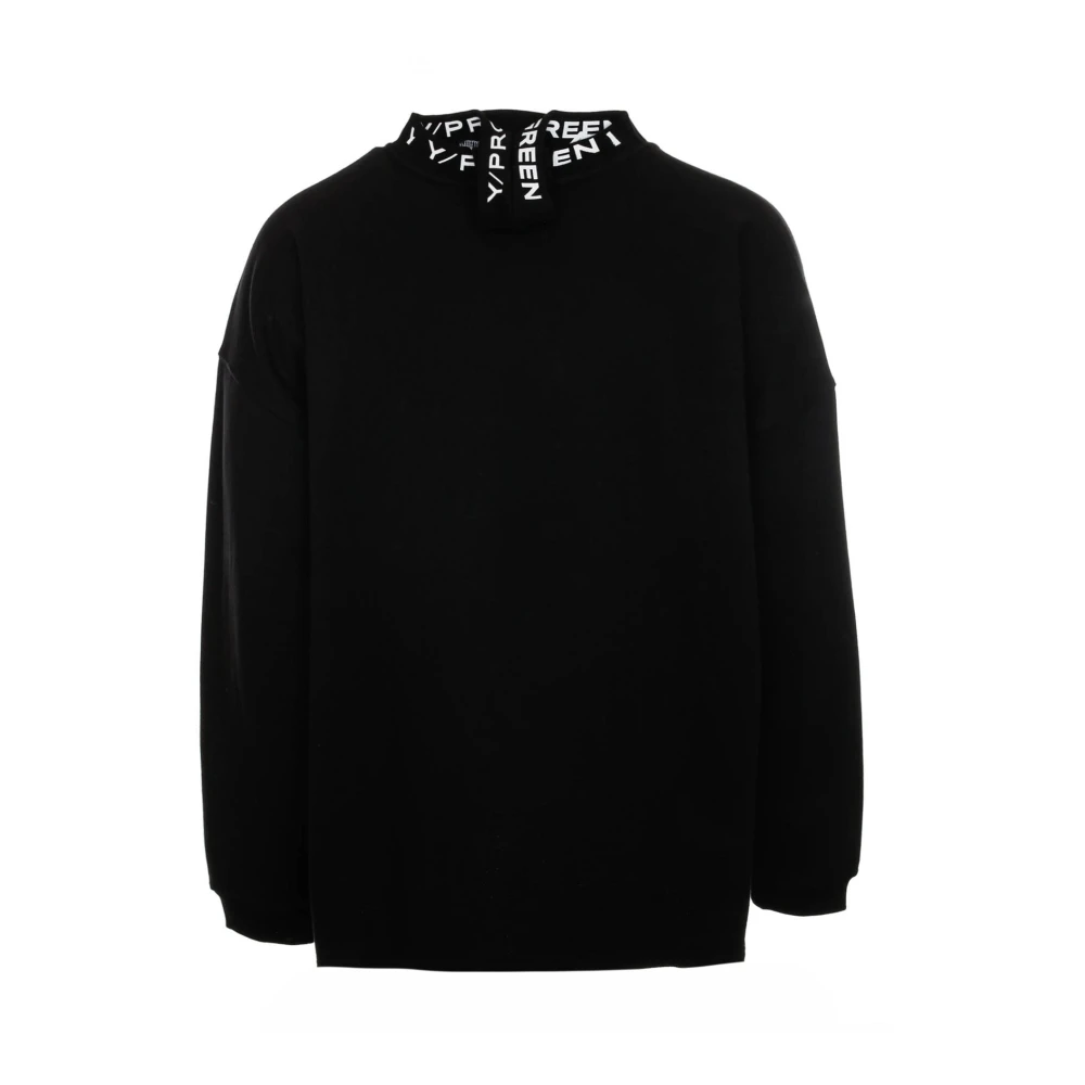 Y Project Vintage Evergreen Sweatshirt Oversized Black Heren