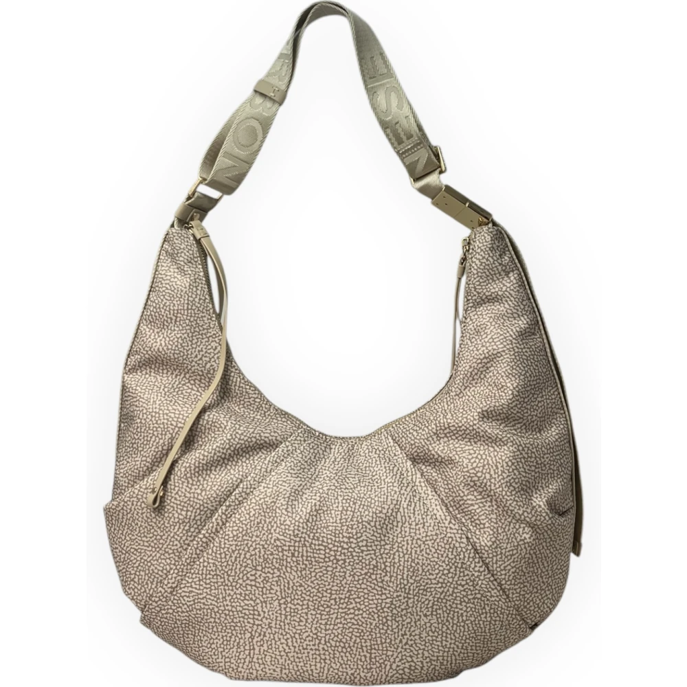 Borbonese Hobo Schoudertas Green Dames