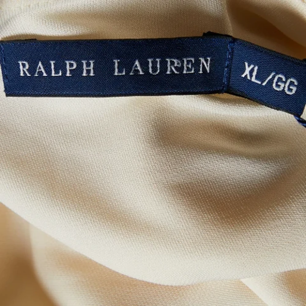 Ralph Lauren Pre-owned Fabric tops Beige Dames