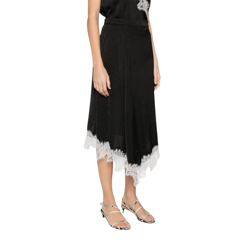 BAUM UND PFERDGARTEN Zwarte Rok met Zijrits Black Dames