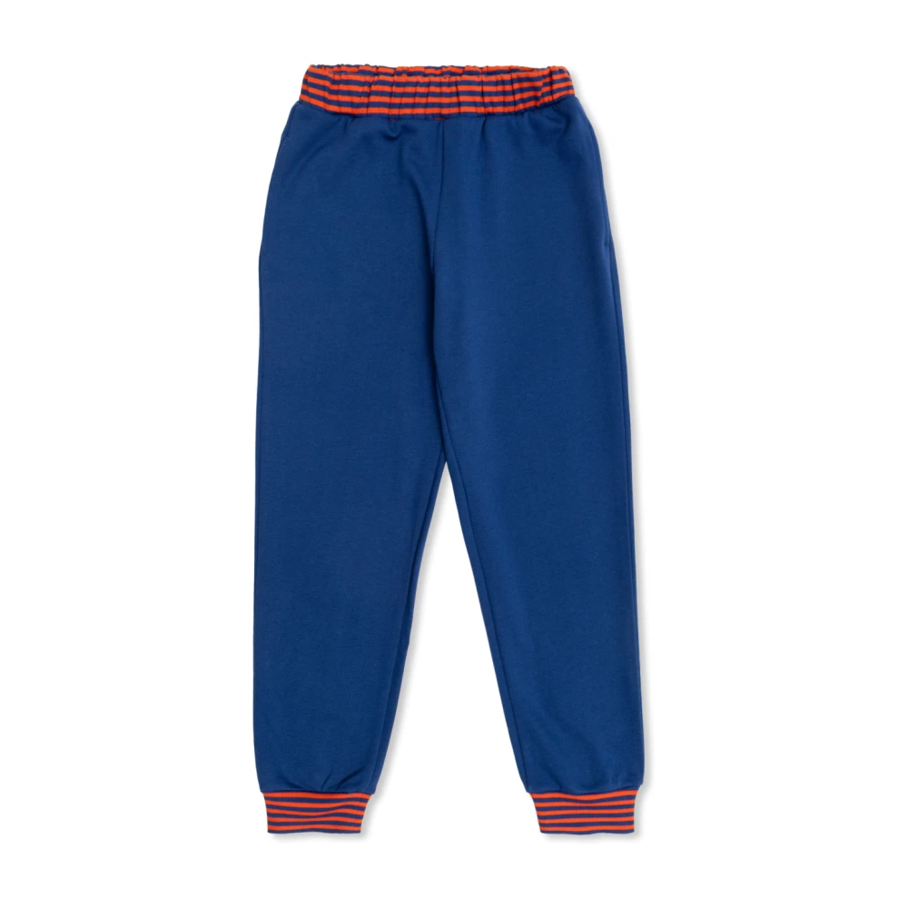 Mini Rodini Unisex Blue Sweatpants
