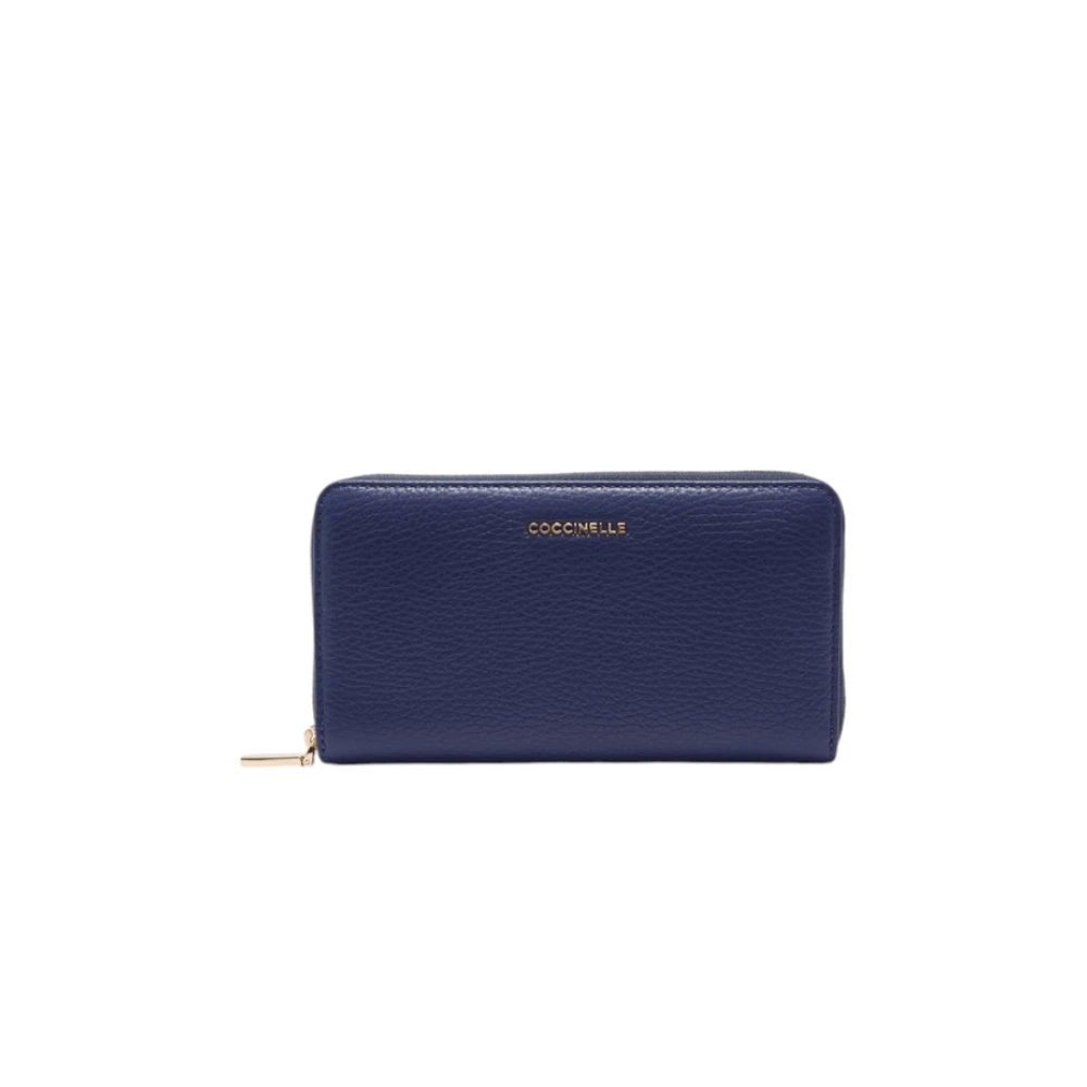 Coccinelle Women's Blue Wallets & Cardholders, One Size, Zip Wallet