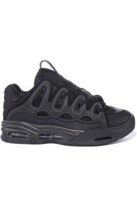 black-chunky-sole-high-top-trainers