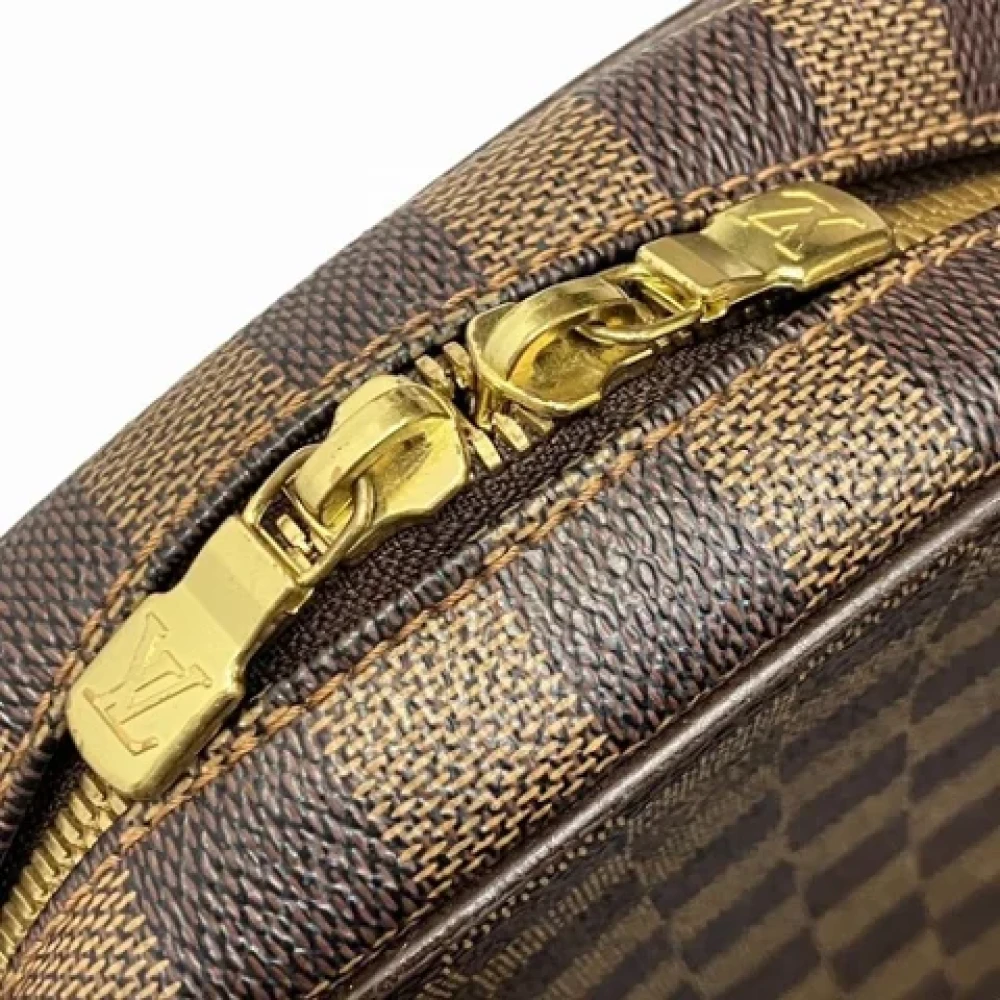 Louis Vuitton Vintage Pre-owned Fabric shoulder-bags Brown Dames