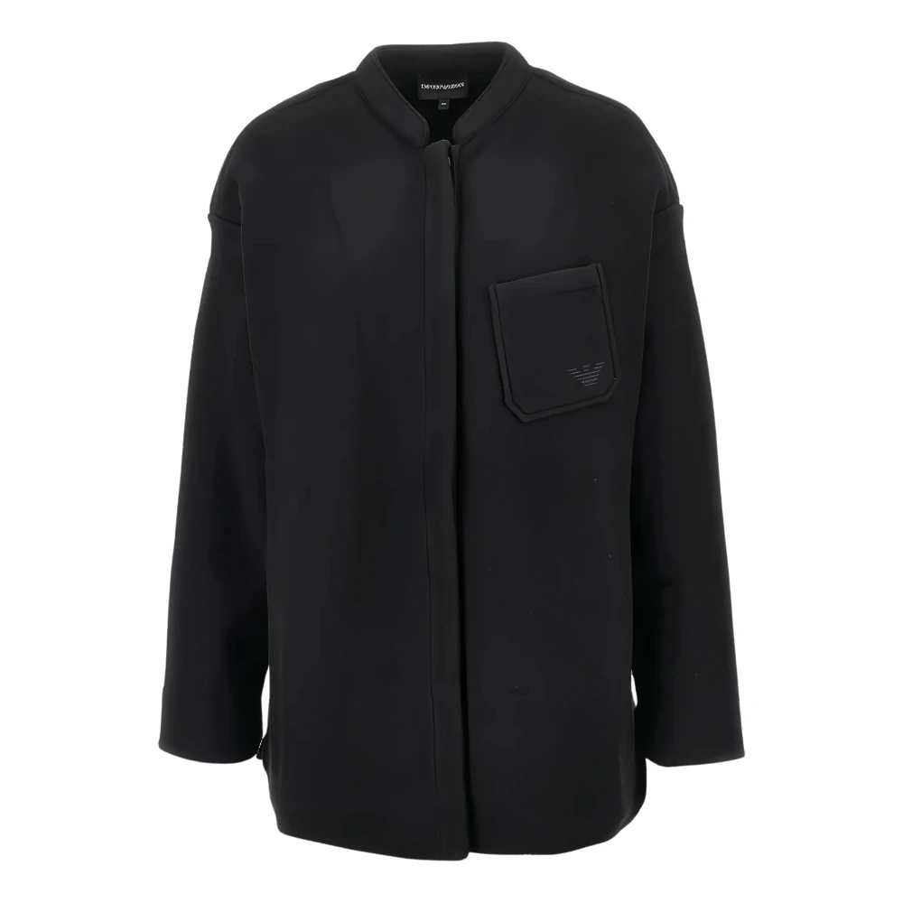 Emporio Armani Shirt - Female - Light Jackets - Black - M - Jackets