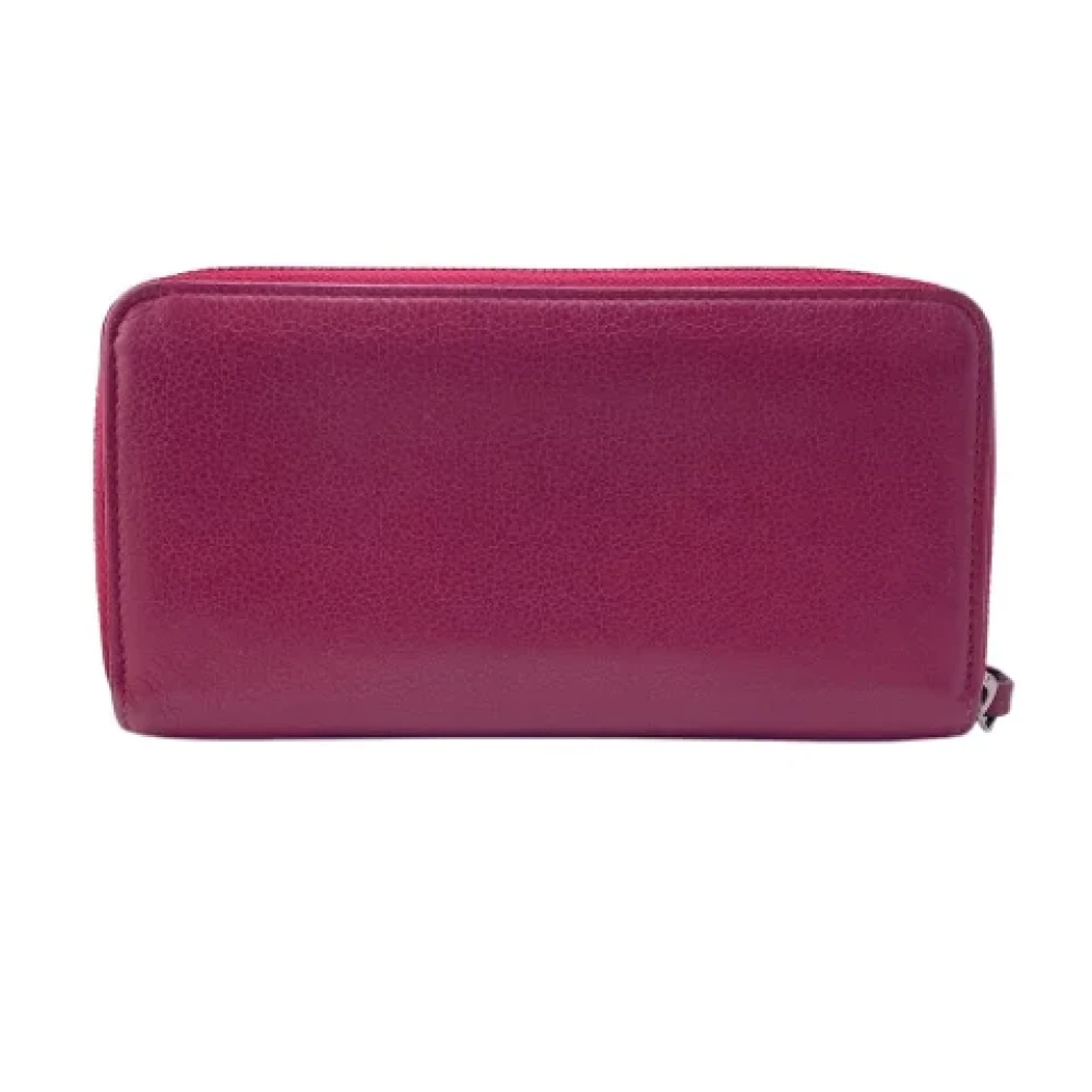 Louis Vuitton Vintage Pre-owned Leather wallets Pink Dames