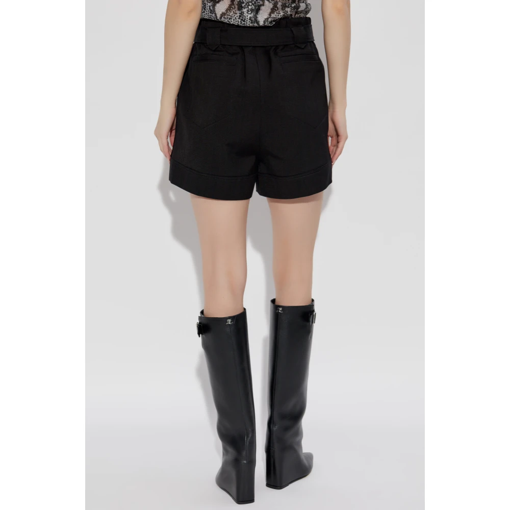 IRO Shorts Hannou Black Dames