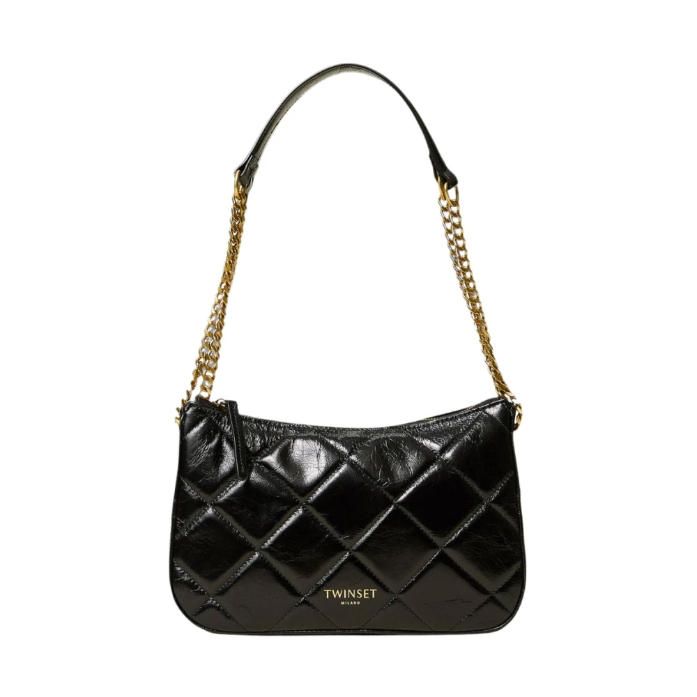 Twinset Donna Nero - Borsa A Spalla - Bags - One Size
