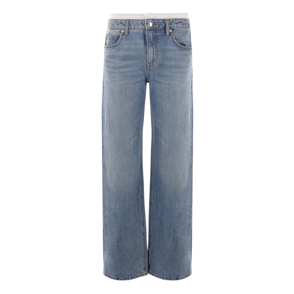 Alexander wang Stijlvolle Denim Jeans Blue Dames