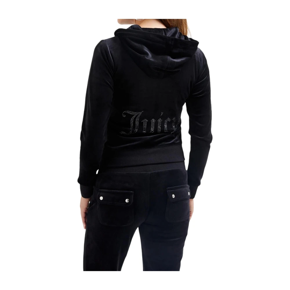 Juicy Couture Stijlvolle Hoodie voor Vrouwen Black Dames