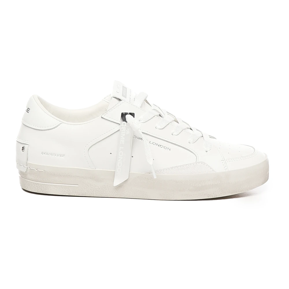 Crime London Vita Sneakers med Beyond The Streets White, Herr