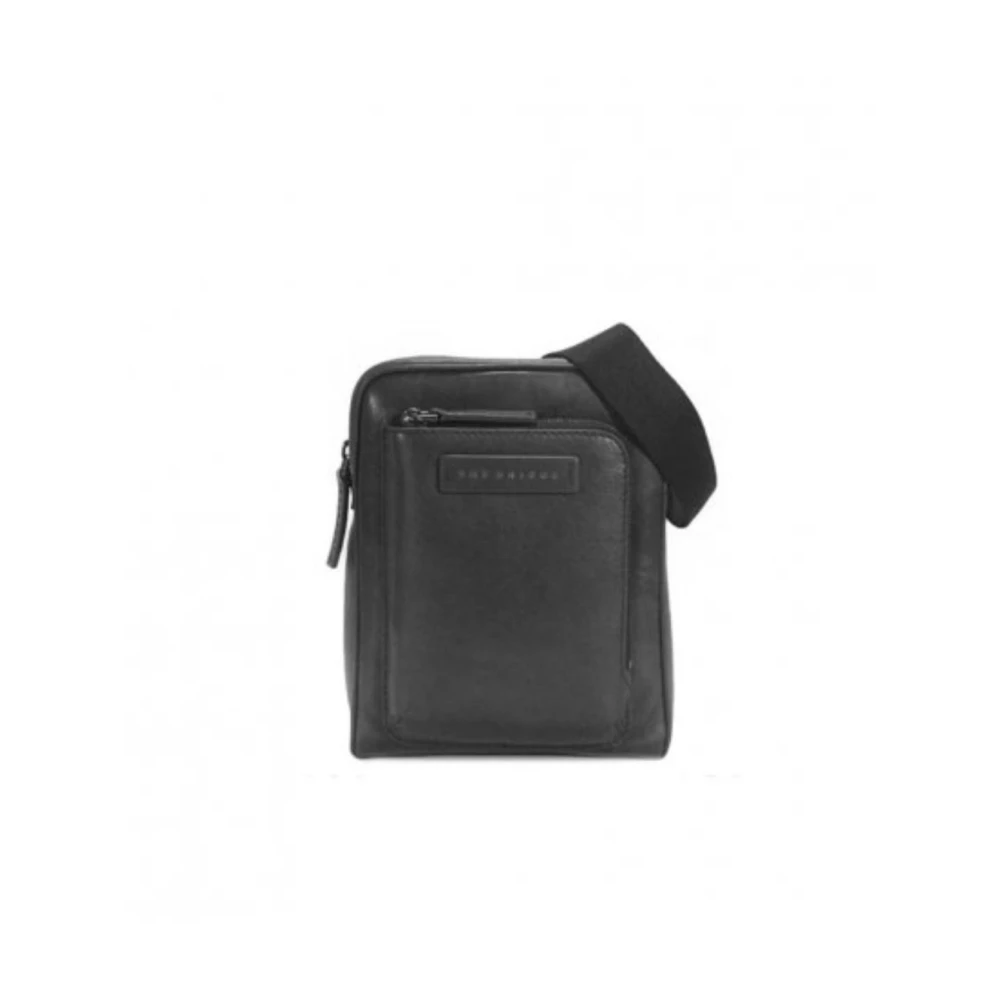 The Bridge Stijlvolle Borsello Filippo Crossbody Tas Black Heren