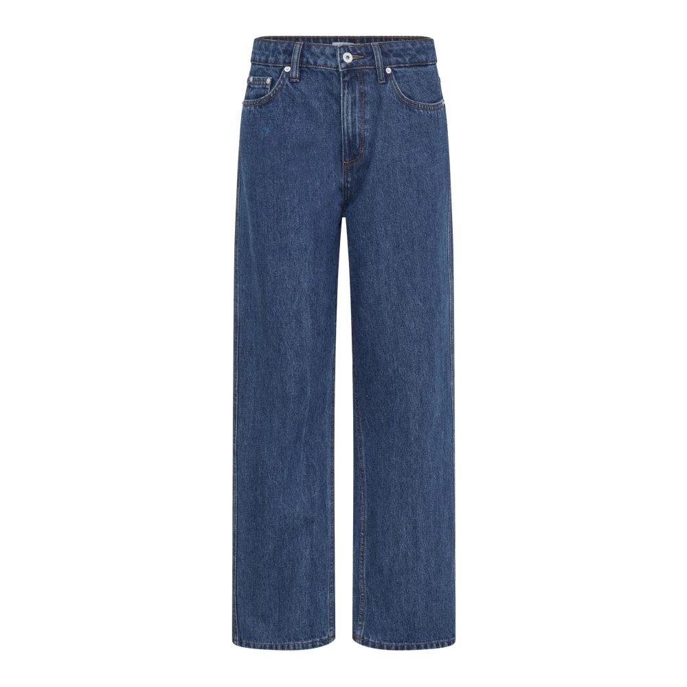 Ichi Damen Bleu Straight Jeans Julia - Bild 2