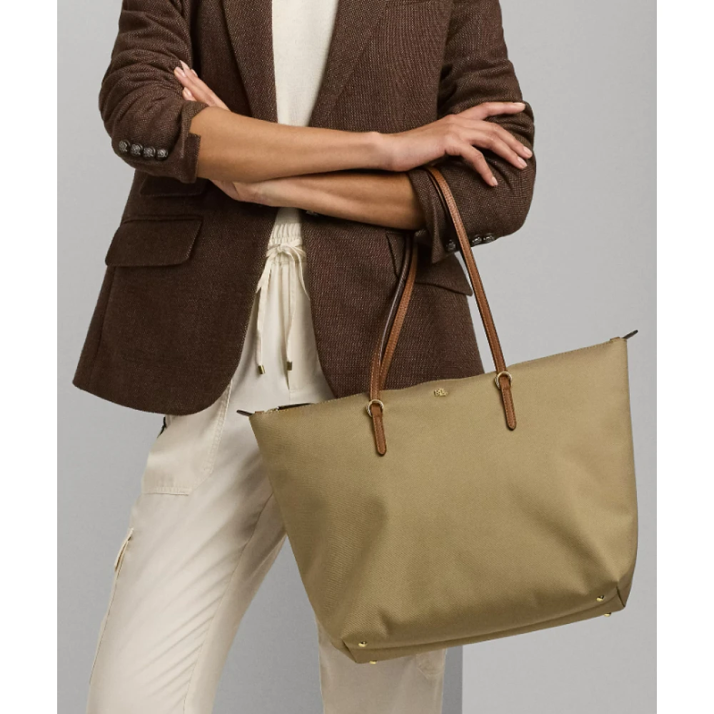 Ralph Lauren Tassen.. Zand Beige Dames