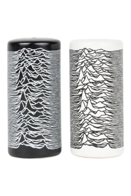 Nero Bianco Salt Pepper Shakers