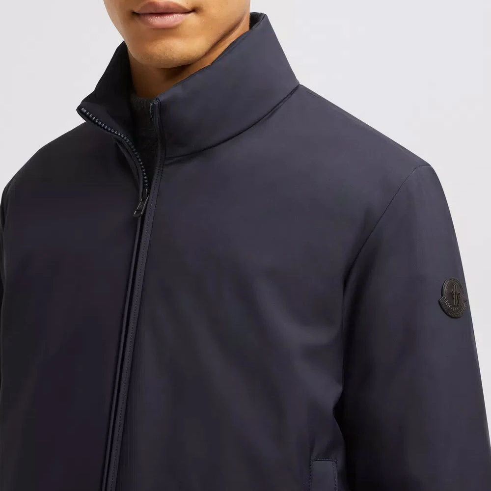Moncler Korte Navy Donsjas AirSoft Blue Heren