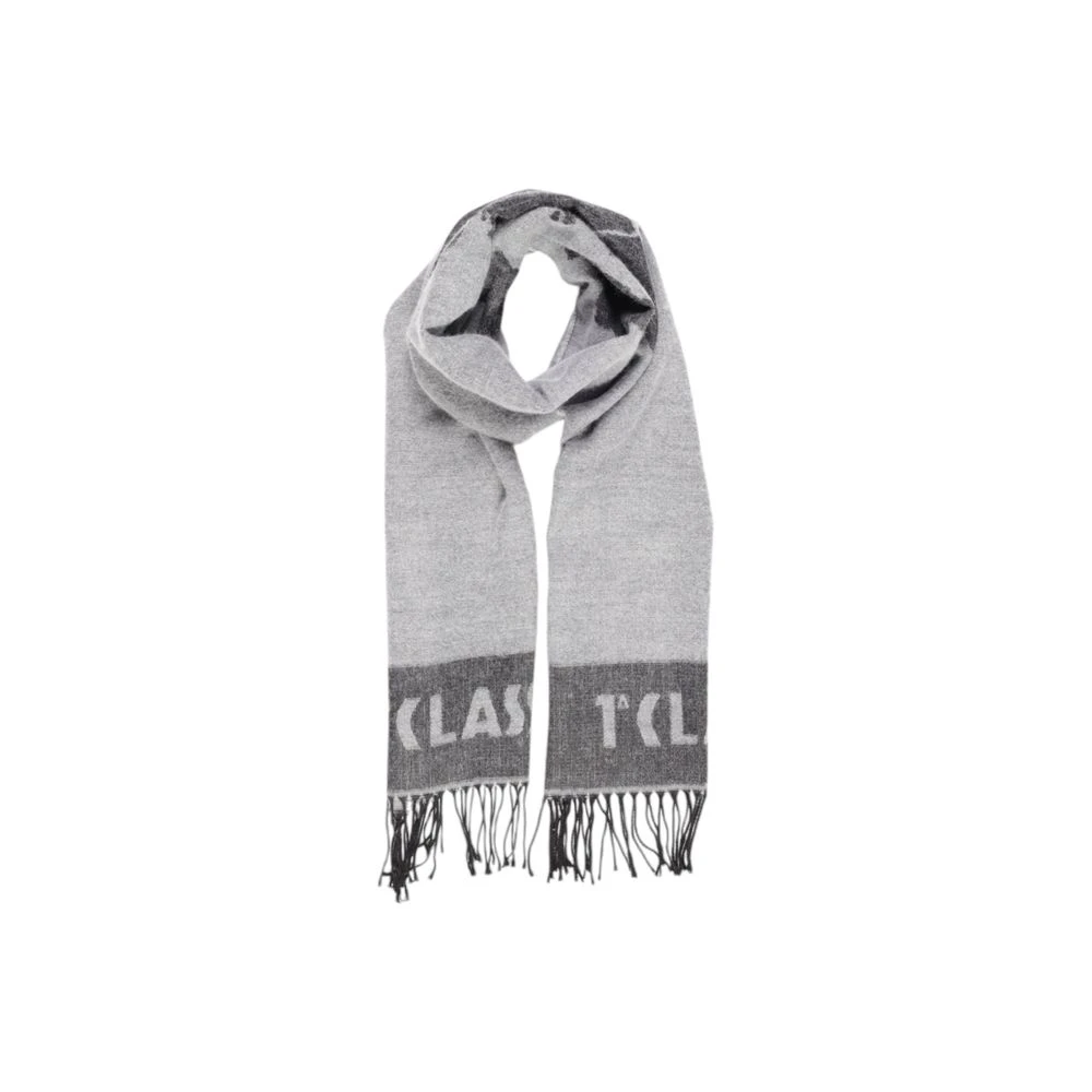 Alviero Martini 1a Classe Grijze Viscose Sjaal Herfst Winter Collectie Gray Dames