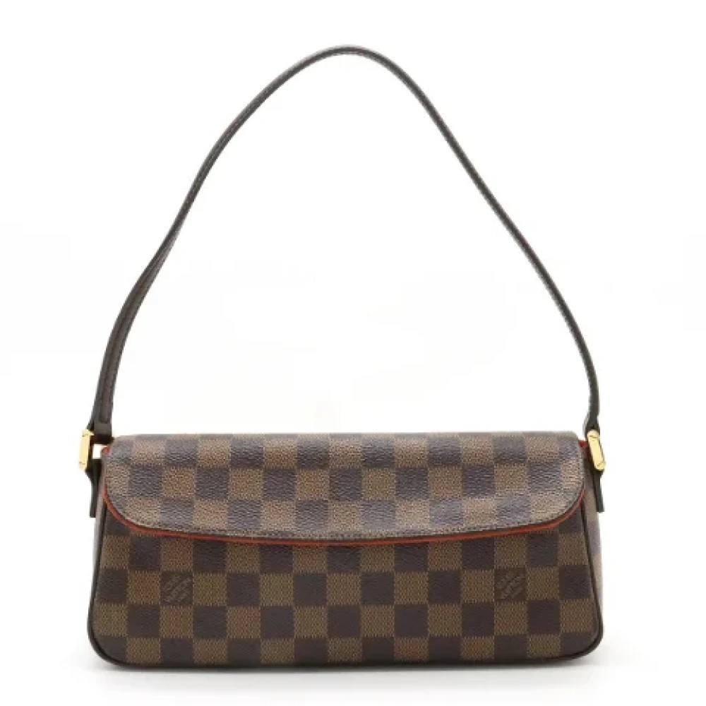 Louis Vuitton Vintage Pre-owned Canvas shoulder-bags Brown Dames