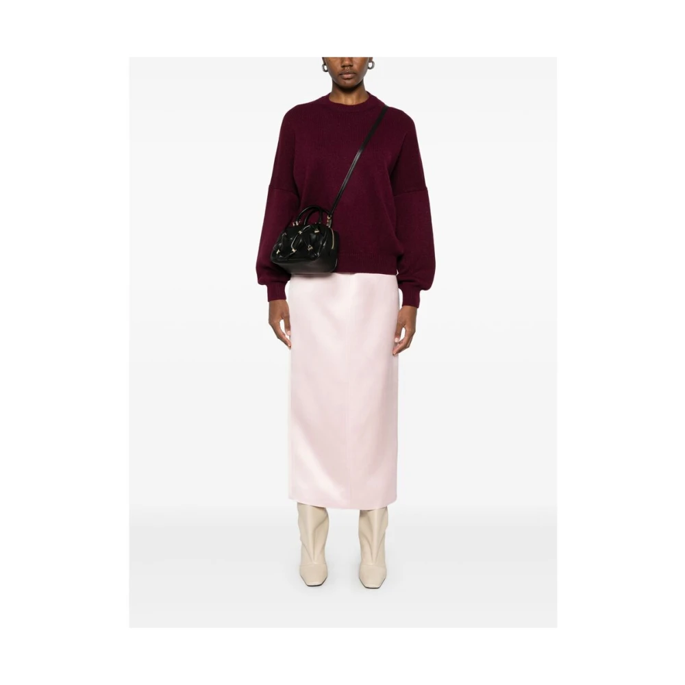 Salvatore Ferragamo Zwarte Rits Bovenste Handvat Schoudertas Black Dames