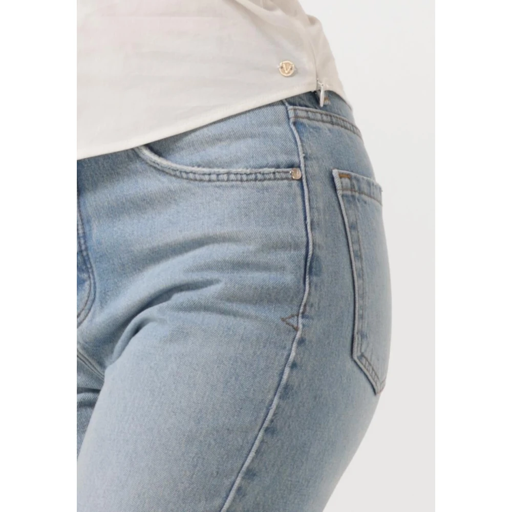 Josh V Mom Jeans Celi Blauw Blue Dames