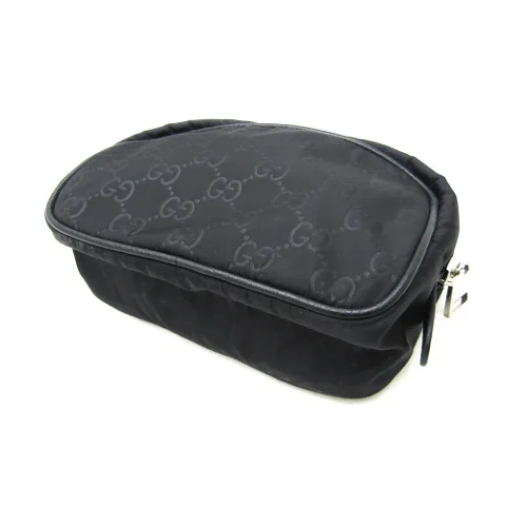 Gucci Vintage Pre-owned Nylon gucci-bags Black Dames