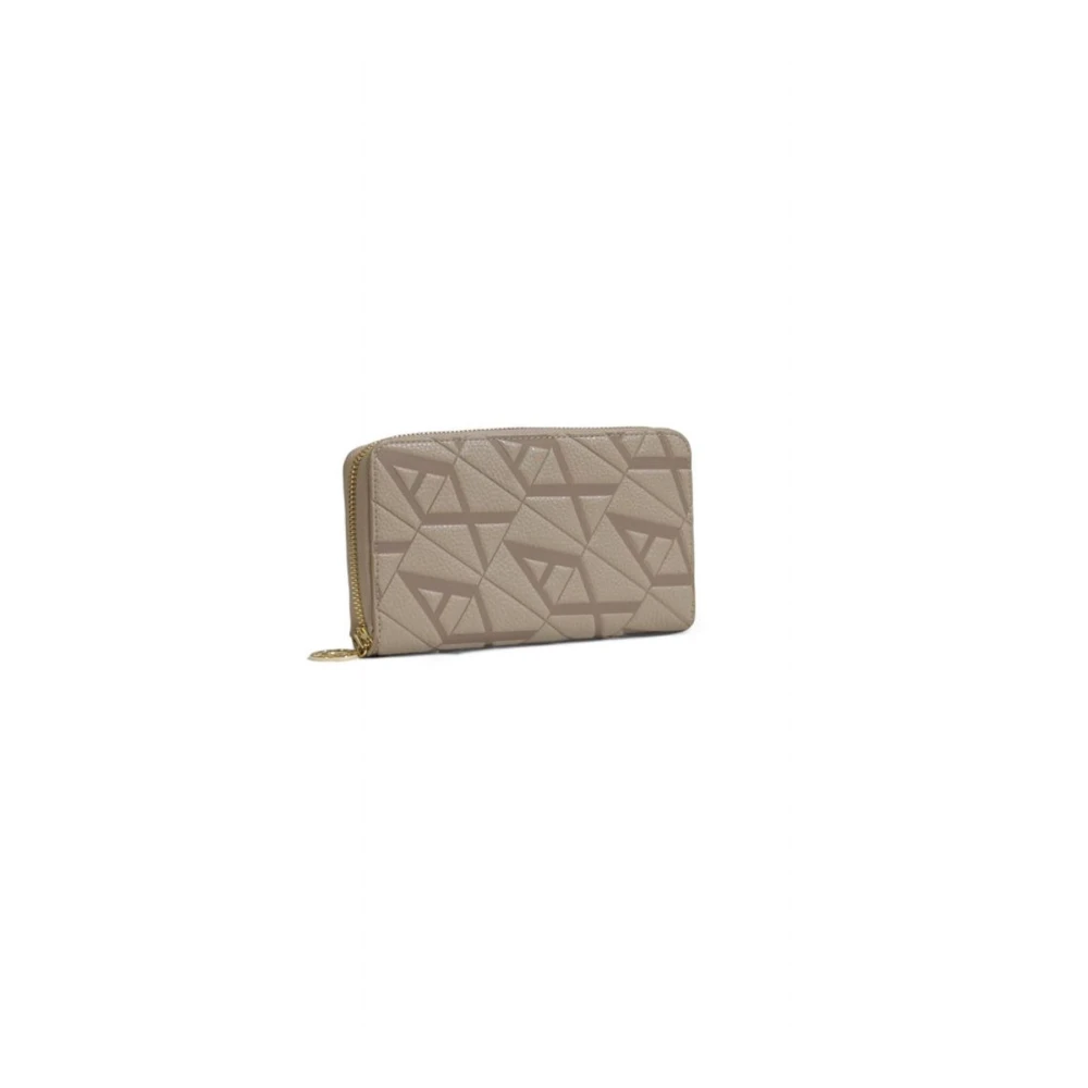Armani Exchange Beige Polyester Dames Portemonnee Herfst Winter Collectie Beige Dames