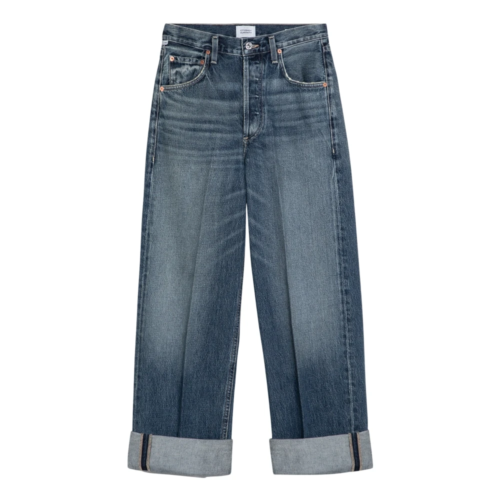 Citizens of Humanity Boyfriend Jeans Blue Dames